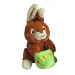 PLÜSS KABALA NYUSZI PLÜSS JÁTÉKKOSÁR KÜLÖNBÖZŐ SZÍNEK KÖZÜL HÚSVÉTI