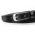 DW-20 FEKETE 95 SIKKES Női Bőr Öv 147072124