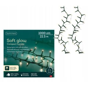 Lampki choinkowe światełka ciepły biały LED 1000 diod 22,5m 147072928 - Fényfüzér