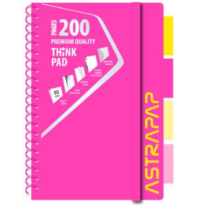 PP ASTRAPAP NEON LINE B5 jegyzetfüzet - színkeverék 3001