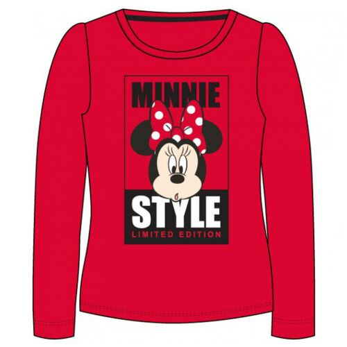 Disney Minnie Style Red gyerek hosszú póló, felső 8 év / 128 cm 147073497