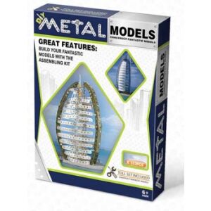 LITTLE MECHANIC SZÁLLODA BURJ AL ARAB 552 EL. 6744 147073520 - Fém építőjáték