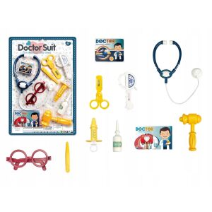 Orvosi készlet 10 darabos, bliszter 38x26cm 8722