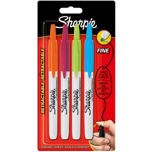 Sharpie RT 4Kol filctoll, bliszter, 0897