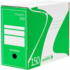 VAUPE SYSTEM ARCHÍVUM TARTÁLY 150MM ZÖLD 436/06 147073801 - Archiváló doboz