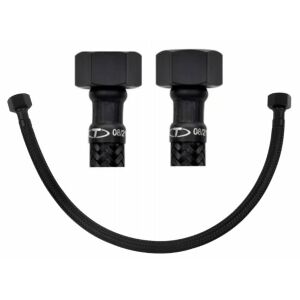 Fonott zuhanycsatlakozó tömlő 8mm 3/8x3/8 40cm