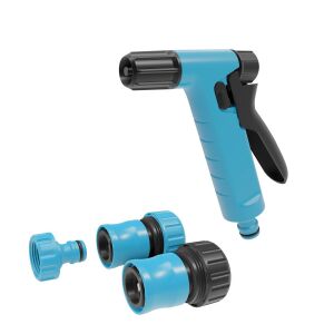 BASIC 3/4" pisztolyos öntözővel ellátott készlet /címke/ 147074436 - Csatlakozó és kiegészítő