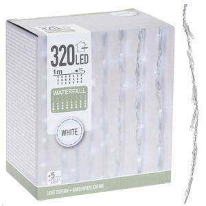 Kültéri fényfüggöny girland 320 LED 1 m 147075030 - Fényfüzér