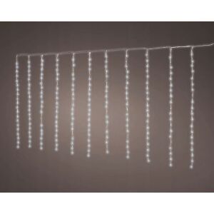 Kültéri LED fényfüggöny jégcsapokkal 200x100 cm 147075772 - Fényfüzér