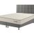 Infiniza Szállodai Springbox Ágy és Matrac szett - Kárpitozott Szürke Boxspring 160x200 cm 147075977