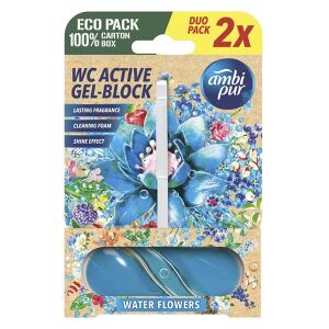 Toalett illatosító AMBI PUR 2x45g Water flowers 147076191 - WC illatosító