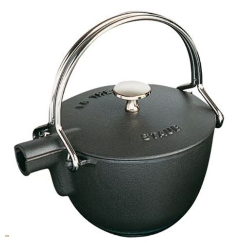 Staub Öntöttvas Teáskanna 1.15L - Fekete 147077490