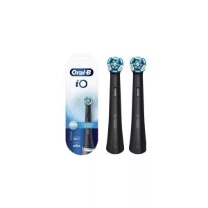 Oral-B iO Sanfte Reinigung Elektromos fogkefe Pótfej - Fekete (2db)