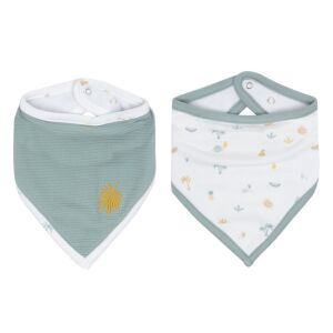 LUMA Bandana nyálfogó kendő Tropical Island 2 db 147080961 - Nyálkendő