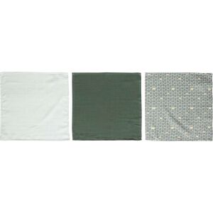 Muszlin arctörlő kendő 3 db csomagolásban Luma Bow Deco 147081029 - Fürdetési kellék