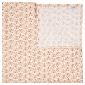 Luma bambusz muszlin pelenka 110x110 cm Flowerfever Nude 147081218 - Textil pelenka