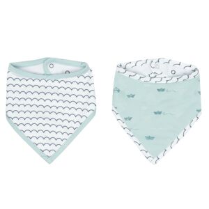 LUMA Bandana nyálfogó kendő - Paper boats limitált kollekció 147081217 - Nyálkendő