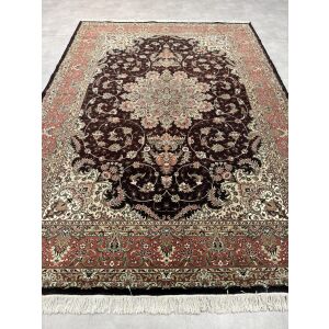 Vintage Perzsa szőnyeg (33) Tebriz Sötétbarna-Barack 250x350cm 147082668 - Lakástextil