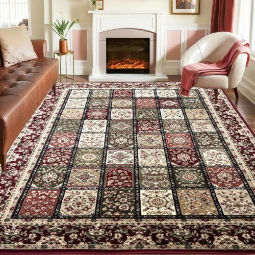 Klasszikus szőnyeg Mashed kazettás (Red) 60x110cm Bordó 147082700