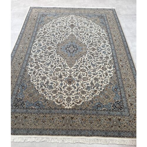 Vintage Perzsa szőnyeg (41) Nain Kék-Bézs 250x350cm 147082739