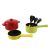 Edénykészlet játékkonyhába 10 darab 147083352