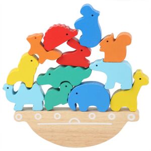 Geschicklichkeitsspiel mit balancierenden Tieren 147084254 - Schaukelpferde, Schaukeltiere und Entwicklungsspiele für Kinder im Kindergartenalter