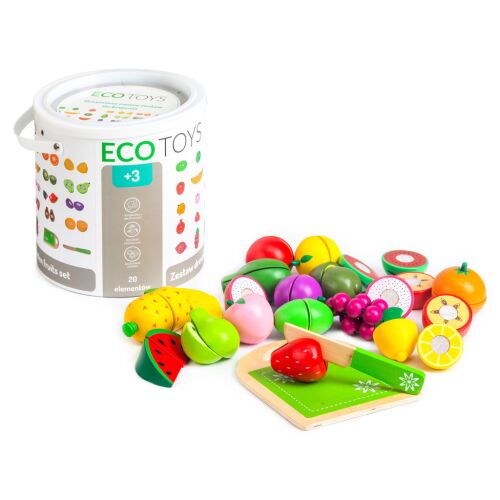 Fa gyümölcsszeletelő készlet, 20 darabos 147084357