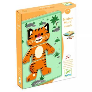 Djeco - Mágneses képkirakó - Variációk 8 állatra 147097262 - Puzzle