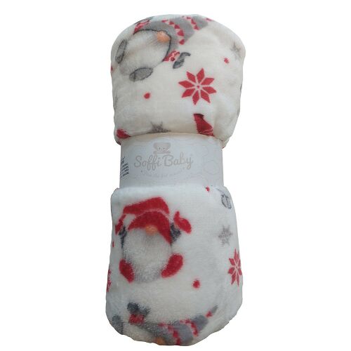 Soffi Baby takaró plüss dupla Vajszín Manós 75x100cm 147097889