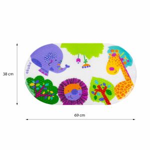 Akuku csúszásgátló kádba 69x38cm szafari 147097904 - Otthoni betegápolás