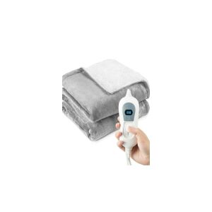 Elektromos melegítő takaró 180x130 cm, nagy méretű, időzítővel és távirányítóval 147098332 - Elektromos ágymelegítő