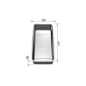 BLANCO rozsdamentes tál ANDANO 147098476 - Blanco