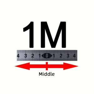 Öntapadós Fém Mérőszalag - Tartós, Rozsdamentes és Kopásálló Átlátszó Skálával 147098647 - Mérőeszköz
