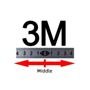 Öntapadós Fém Mérőszalag - Tartós, Rozsdamentes és Kopásálló Átlátszó Skálával 147098720 - Mérőeszköz