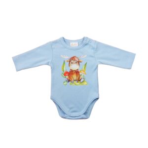Hosszú ujjú baba body - Állatos mintával 147098966 - Asti