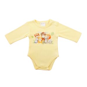 Hosszú ujjú baba body - Állatos mintával 147098978 - Asti