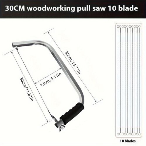 Állítható alumíniumvázú fűrész tartós acél huzallal 147144107