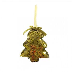 Kar. akasztós dísz flitteres fenyő 147101177 - Karácsonyfadísz