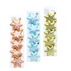 Kar. dísz csillag 5db-os 277229 147101184 - Karácsonyfadísz