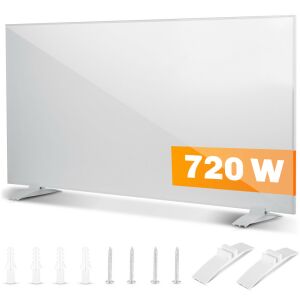 Elektromos fűtőpanel, Berdsen, BD-982, 720 W, infravörös Carbon Crystal technológia, falra/mennyezetre szerelhető, szabadon álló, gyors felfűtés