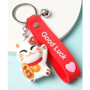 Maneki Neko - szerencsehozó kulcstartó, táskadísz 147101486 - Ajándék kulcstartó