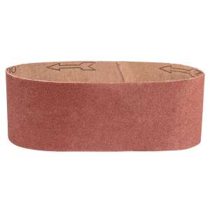 Graphite sanding belt 75x457mm, grit 100, for wood, metal and plastic - Sandpaper