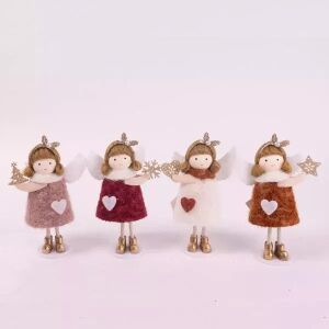 Figurină înger - 14 cm, în picioare, diverse modele 147153059 - Crăciun