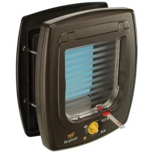 Ferplast Swing csapóajtó - barna  1 db 147115353 - Kisállat ajtó, elkerítő