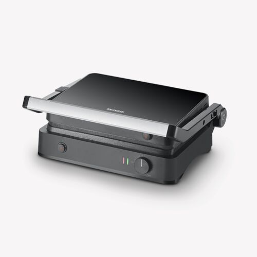Severin KG 2398 Sevini Lite Kontaktgrill Grillsütő 1800 Watt - Fekete (KG 2398) 147117684