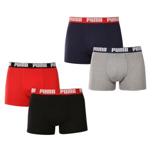 4PACK Férfi boxeralsó Puma többszínű (701227791 003) XL