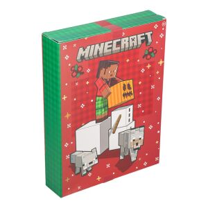 Calendarul Roșu de Crăciun Minecraft