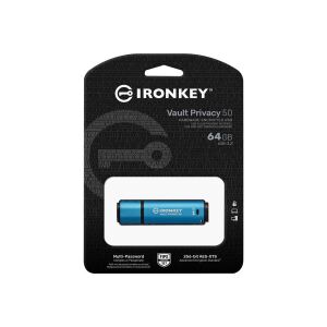 KINGSTON 64GB IronKey Vault Privacy USB 147119295 - Pendrive