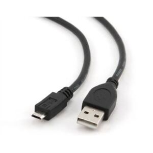 Kabelis Gembird USB Male - MicroUSB Male 1.8m Black 147121139 - Kabel