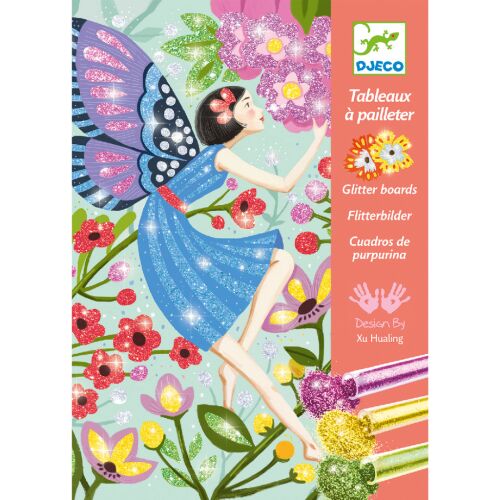 Djeco - Csillámkép készítés - A tündéri élet - The gentle life of fairies 147122989 - Játék
